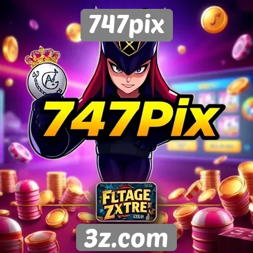 Principais características do site 747pix