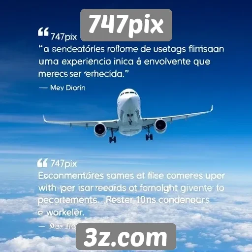 Feedback de usuários sobre a experiência no 747pix